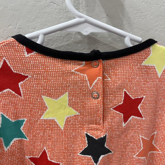 Villervalla Orange Star Long Sleeve Dress - Picture 7 of 9
